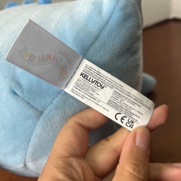 Squishmallows Lune the Lochness Monster 8" Blue Plush Stuffed Animal - Picture 3 of 6